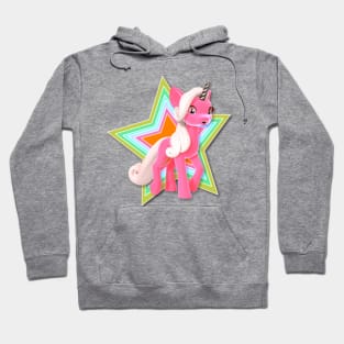 Super Star Pink Unicorn Hoodie